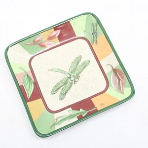 Plateaux à piliers de la nature Dragonfly Party Lite plaque 5 pouces P7583 - Photo 1/5
