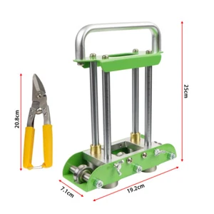0-90 Hand Sheet Roller Bender Metal Roofing Tool & Snip for Making Folding Edges - Picture 1 of 10