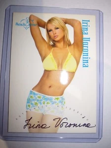 BENCHWARMER SERIE 1 2003 IRINA VORONINA AUTHENTIC AUTOGRAPH 20/20 VR CARD MINT - Picture 1 of 2