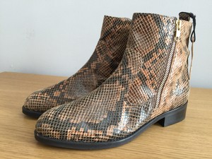 marks and spencer leopard boots