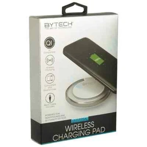 Bytech Wireless Charging Pad 5 Wat QI Compatible (BY-OP-CP-702-WT) Anti-Slip - Picture 1 of 2