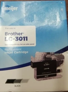 Cartucho de inyección de tinta negro para Brother LC-3011. Por marca Meijer. - Imagen 1 de 3