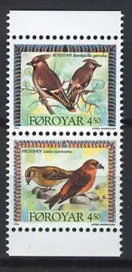 Faroe Islands 1996, Birds pair, MNH - Picture 1 of 1