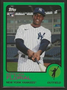 2021 Topps Archives Estevan Blumengrün Rookie Karte/125 #105 New York Yankees - Bild 1 von 2