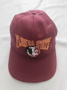 Gorra de fútbol americano vintage Florida State Seminoles Snapback NCAA hecha en EE. UU. - Imagen 1 de 8