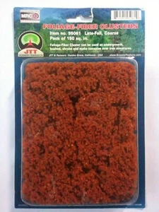 JTT Scenery Fogliame-Fibra Grappoli (fine autunno, grossolano) #95061 ~ TS - Foto 1 di 2