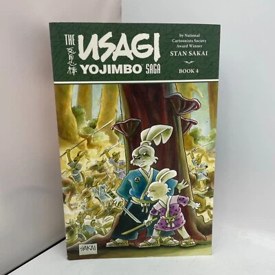 The Usagi Yojimbo Saga #4 Dark Horse Comics August 2015 Graphic Novel Great!! - Image 1 of 3