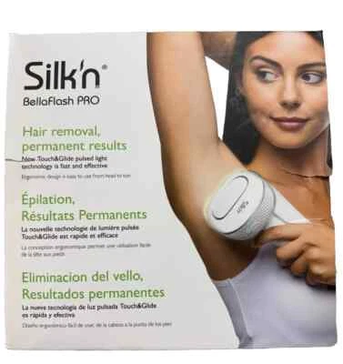 Silk ’N Bella Flash Pro Haar Entfernung System, Permanent Ergebnisse - Weiß - Bild 1 von 4