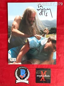 BILL MOSELEY SIGNIERT SIGNIERT 8x10 FOTO DER TEUFEL LEHNT AB! BECKETT! OTIS! - Bild 1 von 6