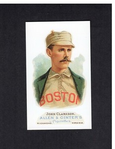 JOHN CLARKSON, Boston Red Stockings/Braves | 1888 Allen & Ginter N28 CCC REPRINT