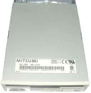 MITSUMI D359M3D - Internal Desktop PC - 3.5” Floppy Disk Drive - Cream White VTG - Afbeelding 1 van 8