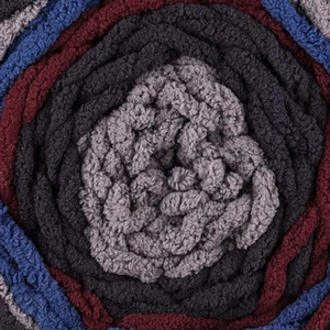 Bernat Decke Streifen Strickgarn Wolle 300g - 76006 Midnight Trial - Bild 1 von 1