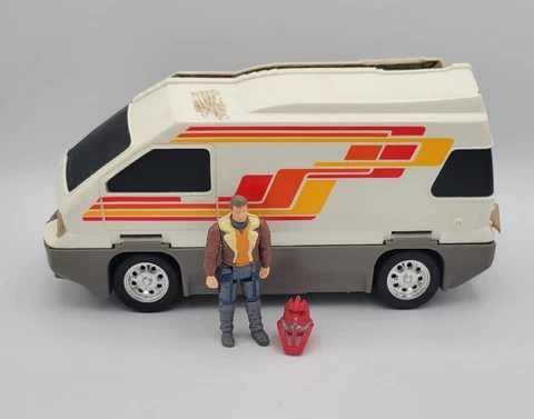 M.A.S.K. Kenner 1986 Slingshot RV VAN with Ace Riker NO JET Please Read Cover