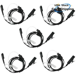 Lot 5 Security Earpiece Compatible with XPR3500 XPR3300e DP2400 MTP3250 Radio - Picture 1 of 5