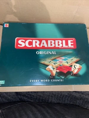 SCRABBLE ORIGINAL MATTEL 2003 EDITION 51263 COMPLETE - Image 1 of 4