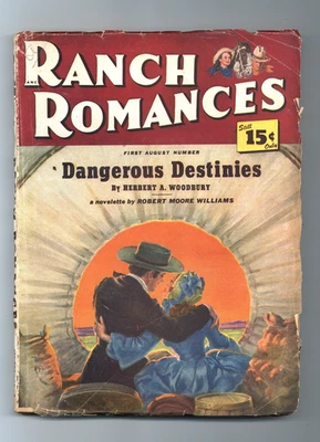 Ranch Romances Pulp Aug 1949 Vol. 153 #3 GD Low Grade Foto 1 de 3