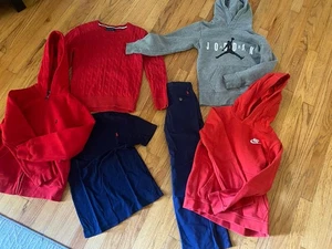 6er Set Jungen Gr. Small 7/8 Kleidung Polo Nike Jordan  - Bild 1 von 3