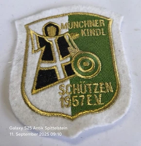 Aufnäher Patch Schützenverein München SG Münchner-Kindl-Schützen e. V. - Picture 1 of 1