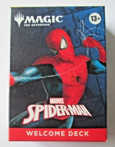 NYCC 2025 Hasbro MAGIC THE GATHERING SPIDER-MAN WELCOME DECK White Peter Parker - Picture 1 of 3