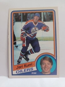 1984-85 O-Pee-Chee OPC #249 Jari Kurri Edmonton Oilers HOF - Picture 1 of 2