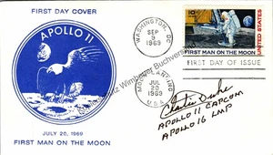 Original Autogramm Charlie Duke Astronaut  /// Autogramm Autograph signie 317126 - Picture 1 of 2