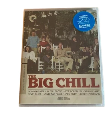 The Big Chill Criterion Collection Blu-ray Glenn Close Kevin Kline Jeff Goldblum - Imagem 1 de 2