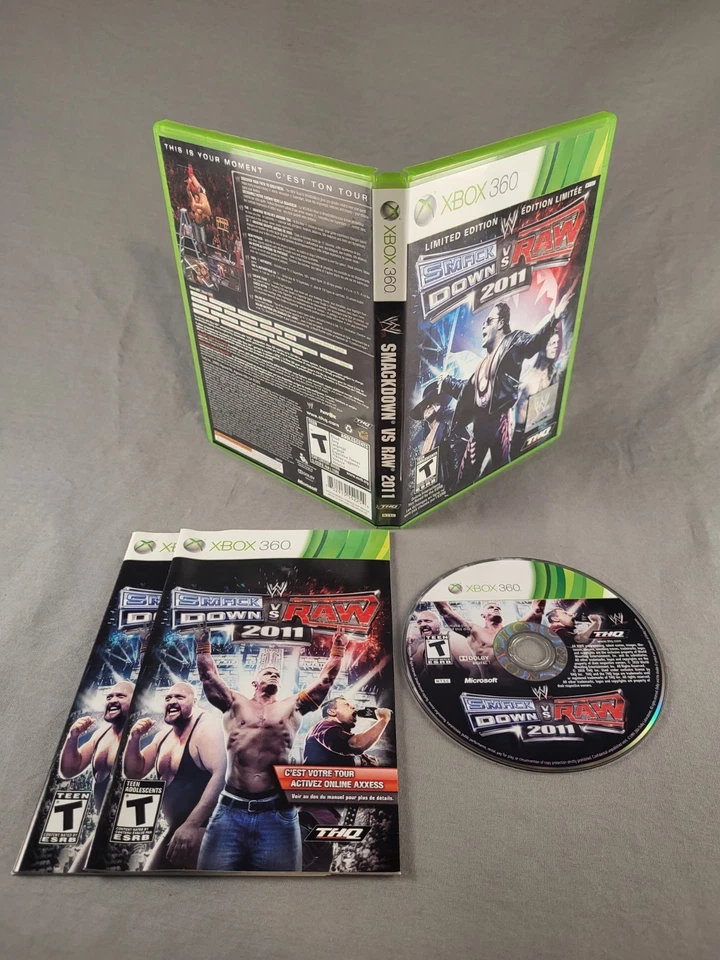 WWE SmackDown Vs. Raw 2011 Limited Edition, Xbox 360, Complete, Authentic! - Image 1 of 1