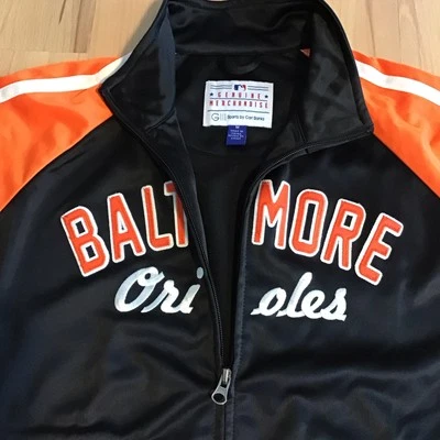 Chaqueta Baltimore Orioles GIII Carl Banks Cremallera Completa Forrada COSIDA MLB Talla Mediana Foto 1 de 4