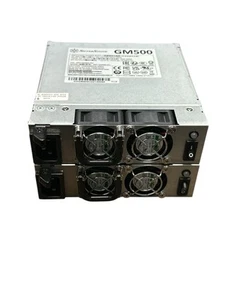 Internes Netzteil Gemini GM500-S 80 Plus Silber 500W+500W Mini Power Supply - Bild 1 von 9