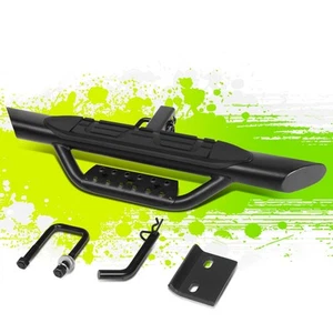 Conjunto de barra escalonada de enganche ovalada de aluminio 36,5""x3,75"" con pasador y clip para receptores de 2 - Imagen 1 de 5
