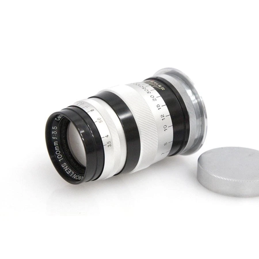 並級】Canon キヤノン Lens 100mm f3.5 Lマウント ＃a7068