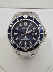 CITIZEN PROMASTER E168-S111510 STAINLESS STEEL BOX ECO-DRIVE SOLAR - Picture 1 of 20