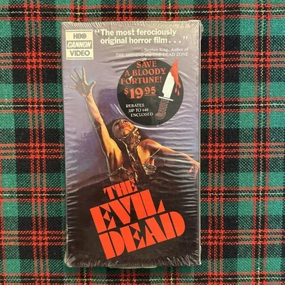 The Evil Dead VHS 1979 HBO Cannon Sam Raimi Bruce Campbell Horror Original - Image 1 of 4