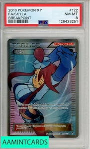 2016 Pokemon XY Breakpoint FA Skyla #122 Breakpoint PSA 8 NM-MT - Bild 1 von 3