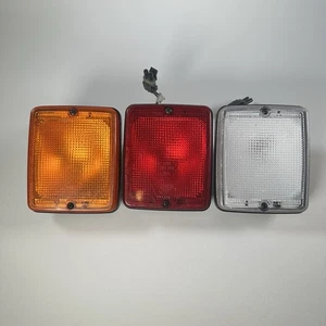 Hella THK80 Marker Lamp Set Red White Yellow Pre Owned - Foto 1 di 14