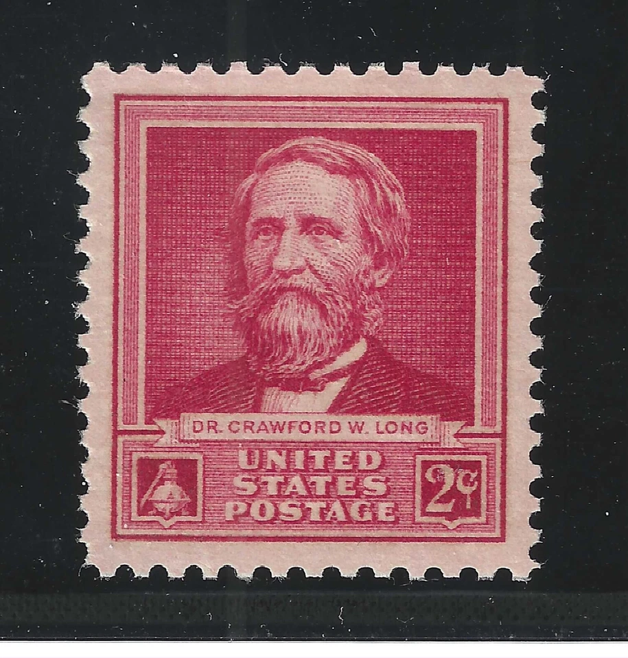US STAMP #875   ---  2c LONG  — SUPERB -- MINT - GRADED 98 - Image 1 of 2