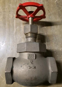 MILWAUKEE FIG. 590 150 S.W.P. 300 W.O.G. VALVE 2" NPT 1J-2845-F8 - Picture 1 of 5