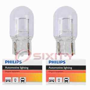 2 pc Philips Rear Turn Signal Light Bulbs for Isuzu Axiom Oasis 1996-2004 dp