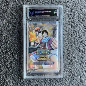 One Piece Card Game Luffy Foil Pack GRADED 8.5 Passage To The Grand Line 2006 - Picture 1 of 3