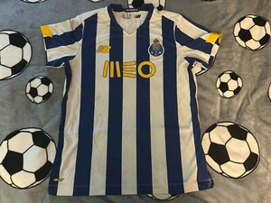 Men’s New Balance FC Porto 2020-21 Home Football Shirt Small - Picture 1 of 6