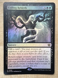 Coiling Rebirth (Foil) - Bloomburrow BLB - Rare - MTG Magic - Pack fresh - Picture 1 of 1