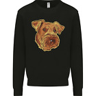 An Airedale Terrier Waterside Bingley Dog Mens Sweatshirt Jumper