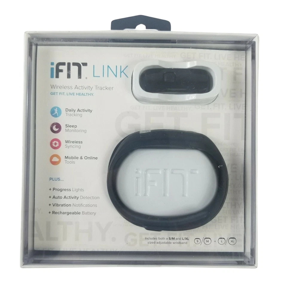 iFit IFLINK115 Activity Tracker One Size - Black