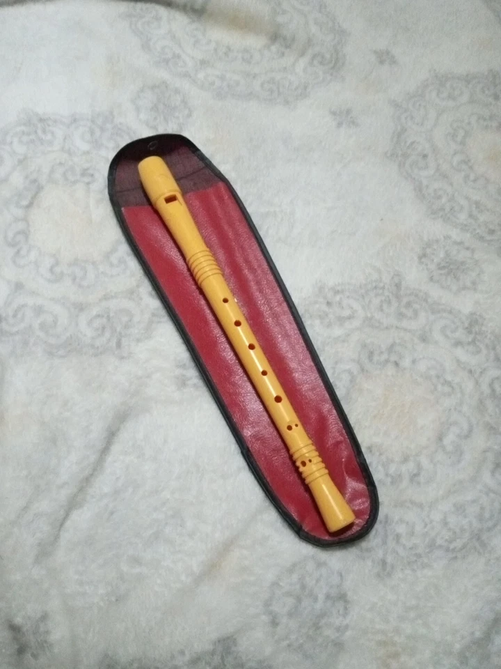 Grabadora de juguete Comus Beta de colección de plástico hecha en Italia con estuche de cuero bonita difícil de encontrar Foto 1 de 4