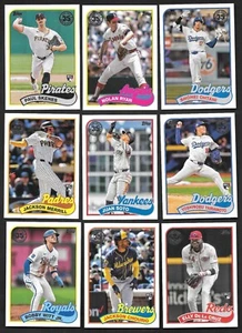 2024 Topps Update Series -1989 Topps Baseball  U Pick your Player Fill your set- - Picture 1 of 1