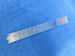Lot 5 Kimax Kimble 37034-B Serologic Pipet Borosilicate Glass 1mL in 1/10 TD(EX) - Picture 1 of 3