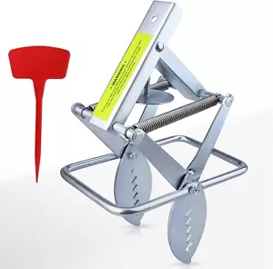 Mole Trap Scissor, Mole Traps for Lawns That Kill Best, Easy Step Setup New - Picture 1 of 7