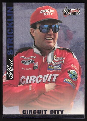 Score Board 1996 autografiado #21 Hut Stricklin Foto 1 de 2