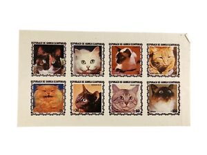 REPUBLICA DE GUINEA ECUATORIAL Briefmarken Katzen Tiere Ungezähnt Vintage