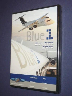 JUST PLANES COCKPIT VIDEO  DVD      Blue 1  ( Finland )     new & sealed - Image 1 of 2